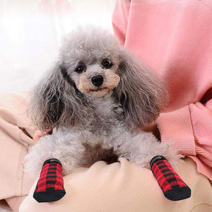 Pet Socks Christmas Dog Socks Warm With Non-slip Bottom