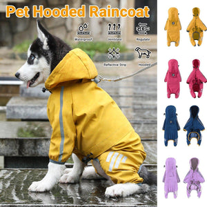 Waterproof Dog Raincoat for Small Medium Large Dogs