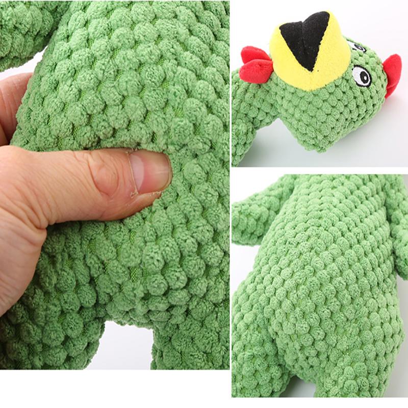 Interactive Plush Animal-Shaped Toy Durable Pet Chew and Play Supplies for Dogs