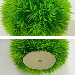 Aquarium Fish Tank Landscaping Decoration Plastic Simulation Water Grass Flower Ball