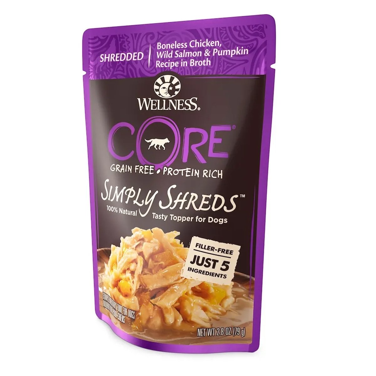 Wellness Core Simply Shreds Chicken & Salmon - Nutritious Dog Food