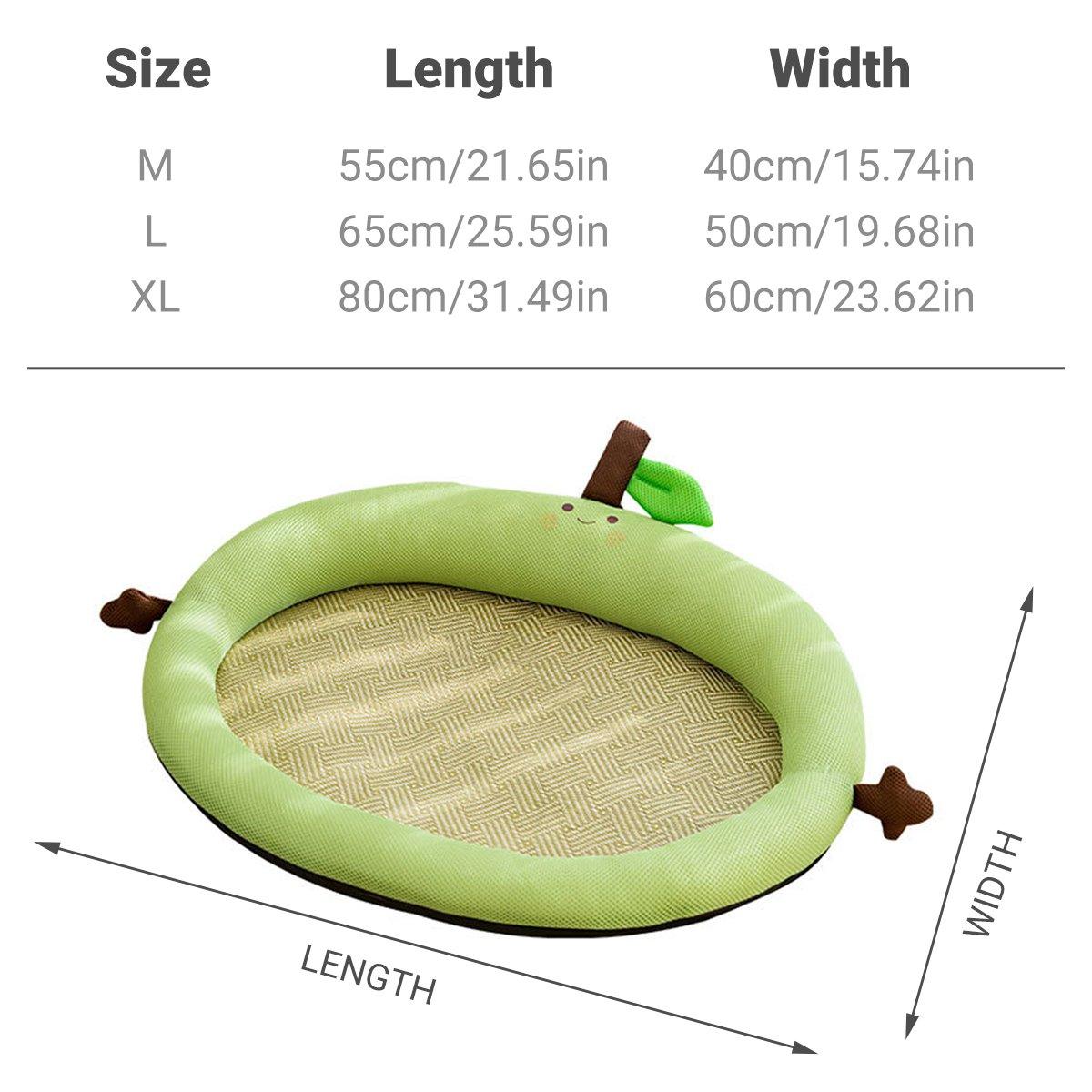 Summer Cartoon Dog Bed Breathable Pet Mat Summer Kennel