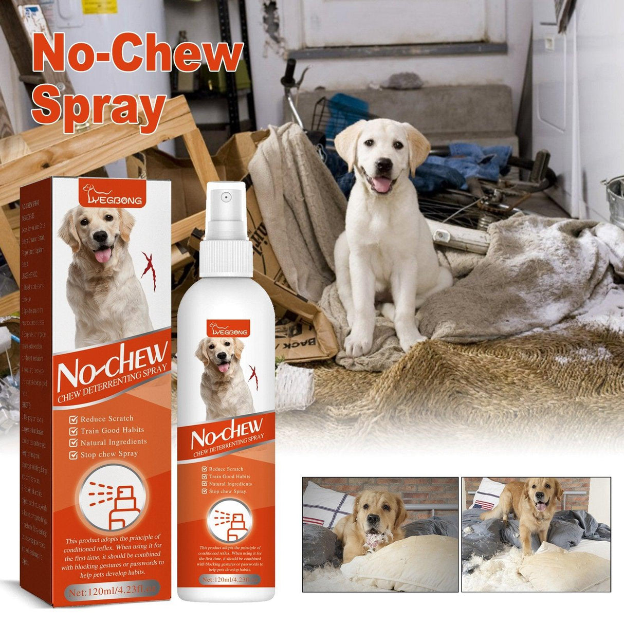 Anti-chewing Spray Anti-dog Scratching Sofa Random Bite Correction Spray