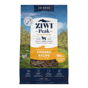 ZIWI Peak Air-Dried Chicken Dry Dog Food - Best for Dogs & Puppies, 1kg/2.5kg/4kg