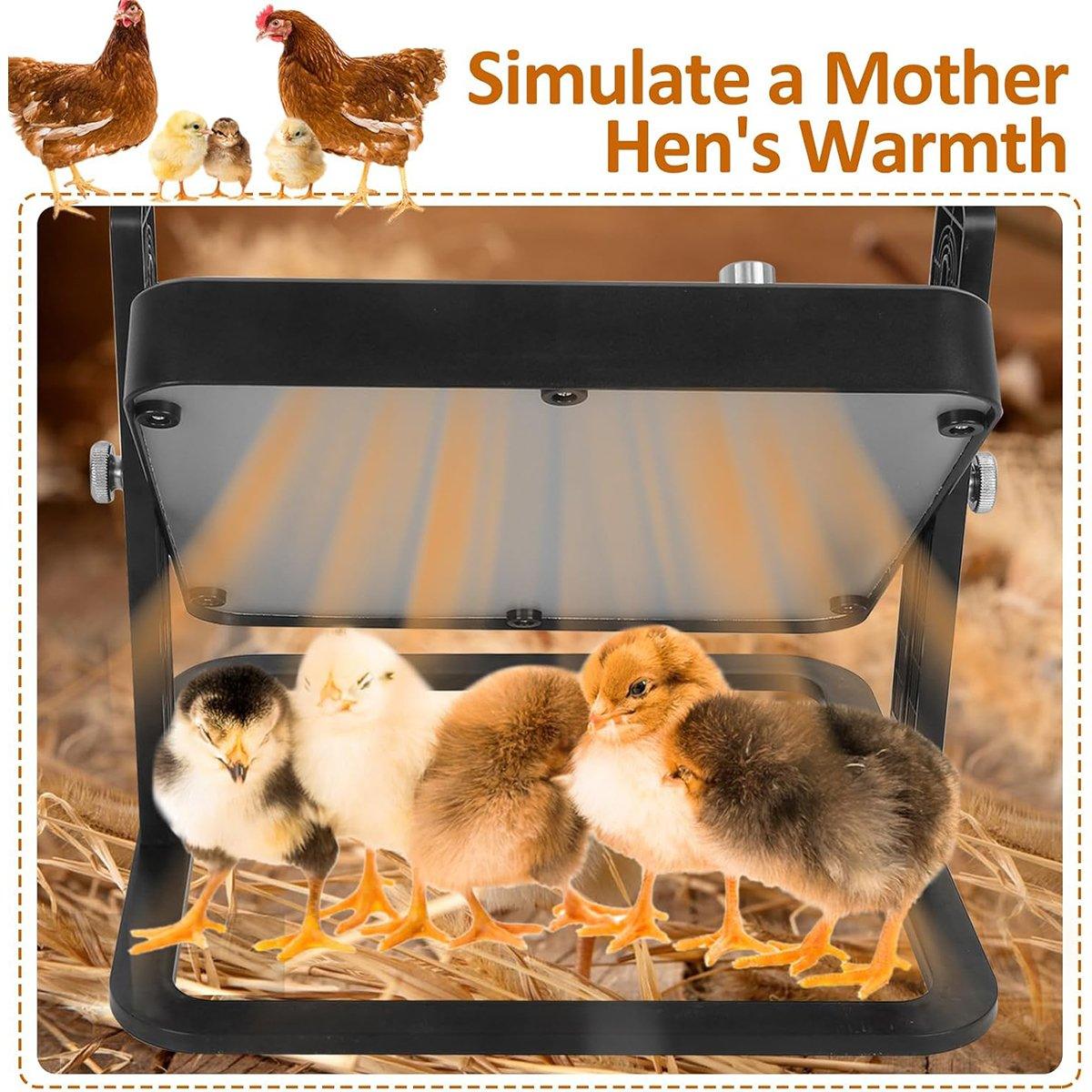 18W Chicken Heat Plate Brooder Warm Chick Duck Chicken Coop Heater