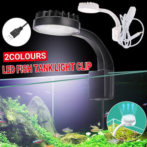 Efficient aquarium lights for plants for small fishbowls and desktop aquariums