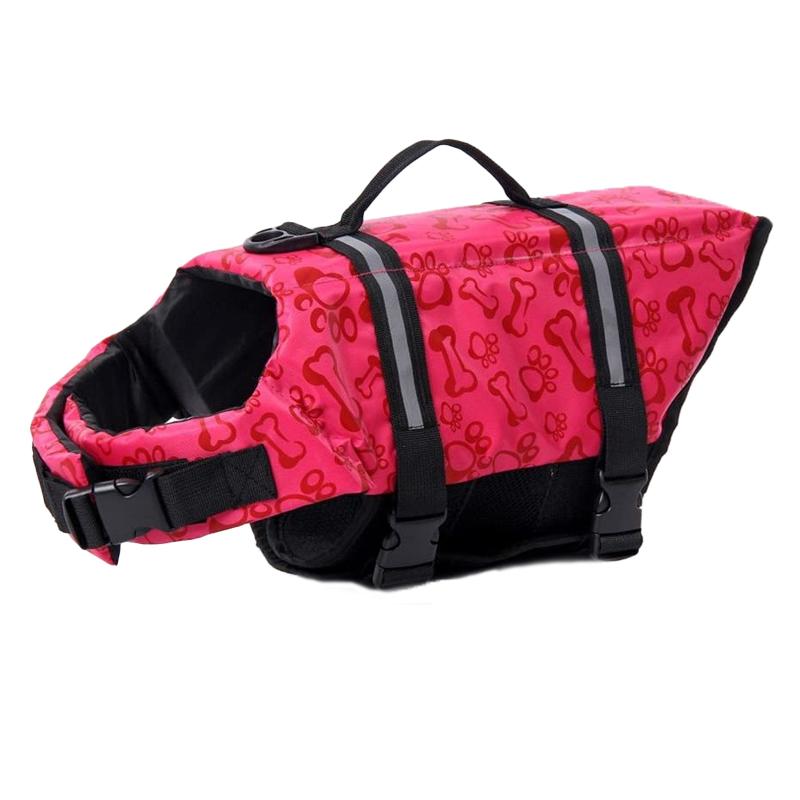 Dog Life Jacket Pet Safety Vest Swimming Boating Float Aid Buoyancy Lifesaver