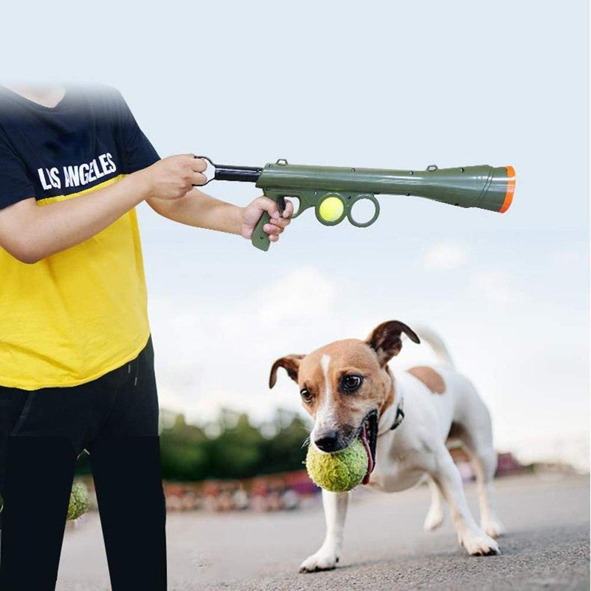 Interactive Pet Tennis Ball Launcher Toy