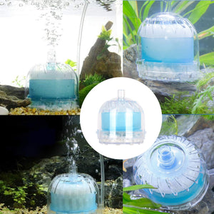 2pcs Aquarium Water Filter Barrel Oxygen Pump Fish Tank Aquarium Supplies