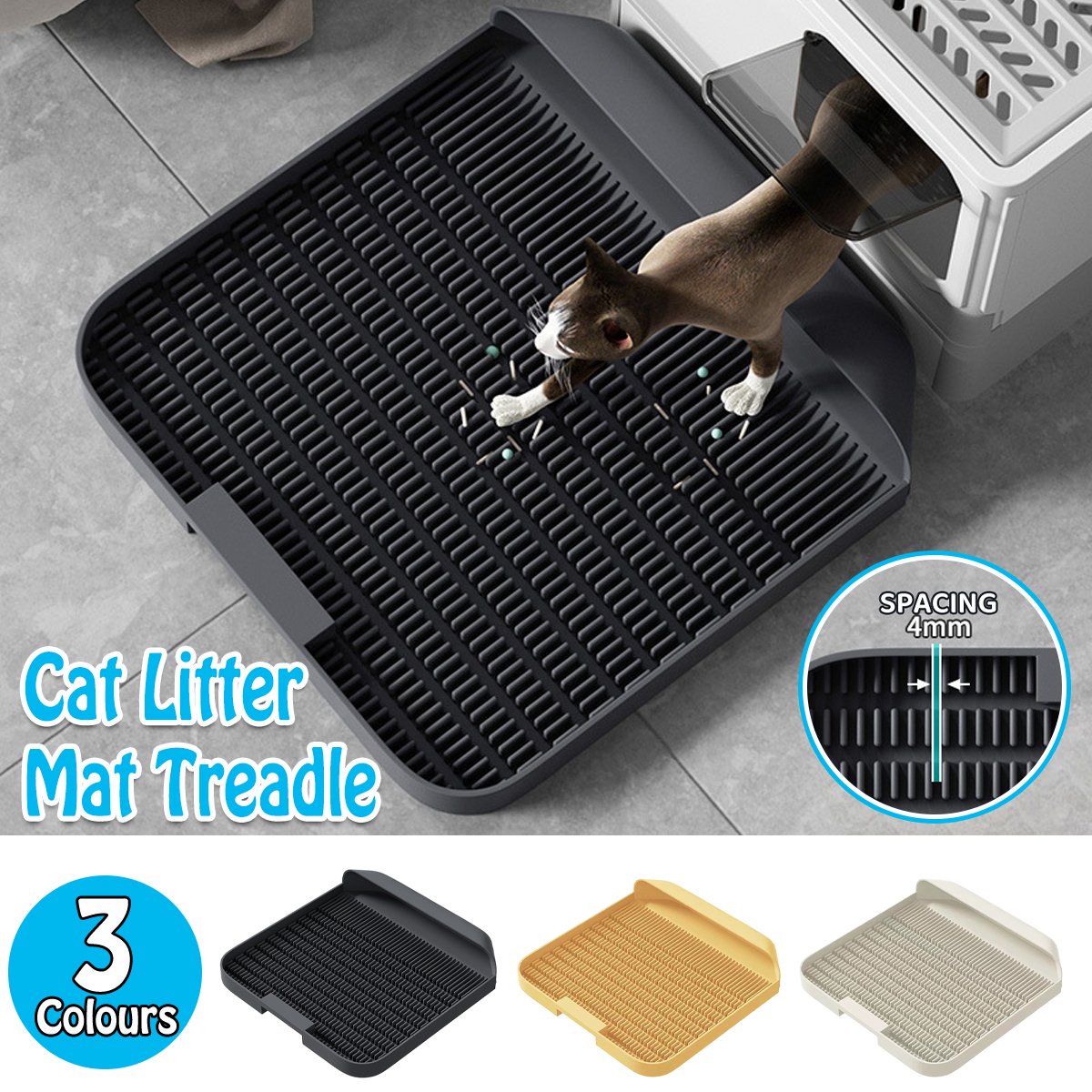 Cat Litter Pedal Pet Litter Box Mat