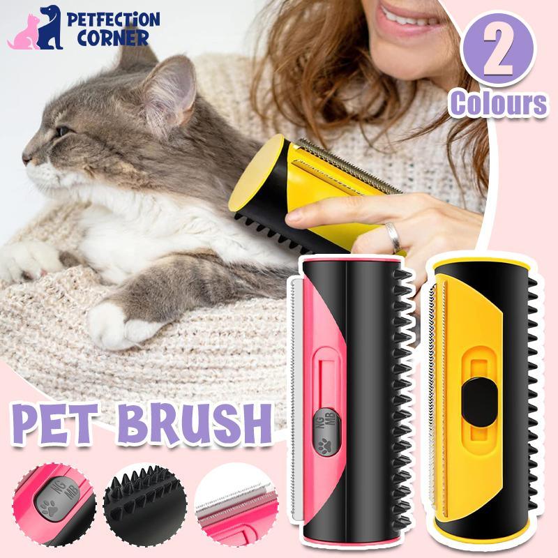 Dog & Cat Grooming Tool - Fur Trimmer Comb Brush