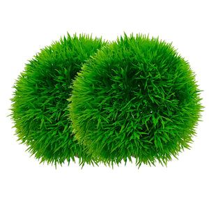 Aquarium Fish Tank Landscaping Decoration Plastic Simulation Water Grass Flower Ball