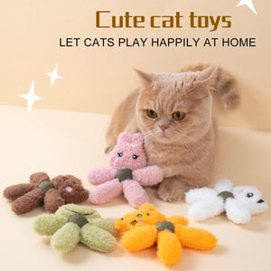 Catnip Ball Bite Toy Teeth Molar Doll Bite-resistant Teeth-resistant Pet Sleeping Toy