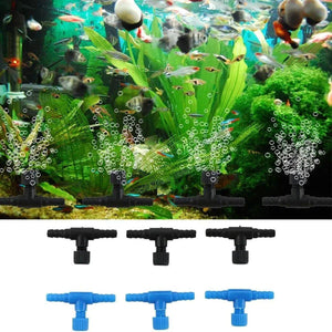 10-30pcs Aquarium Oxygen Pump Regulating Valve Fish Tank Air Control Accessories