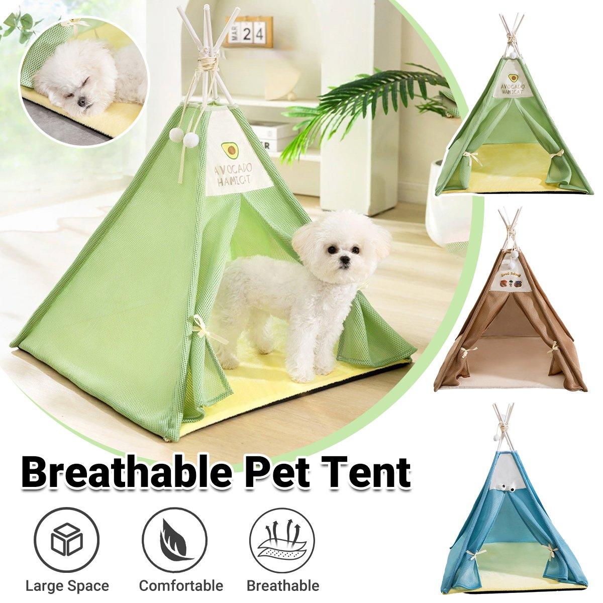 Breathable Dog Tent Kennel Small Pet Bed Cat House Pet Supplies