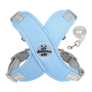 Adjustable Reflective Pet Harness and Leash Set for Small to Large Pets