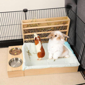 Rutin Small Animal Cage Durable Enclosure for Rabbits Quails & Hamsters