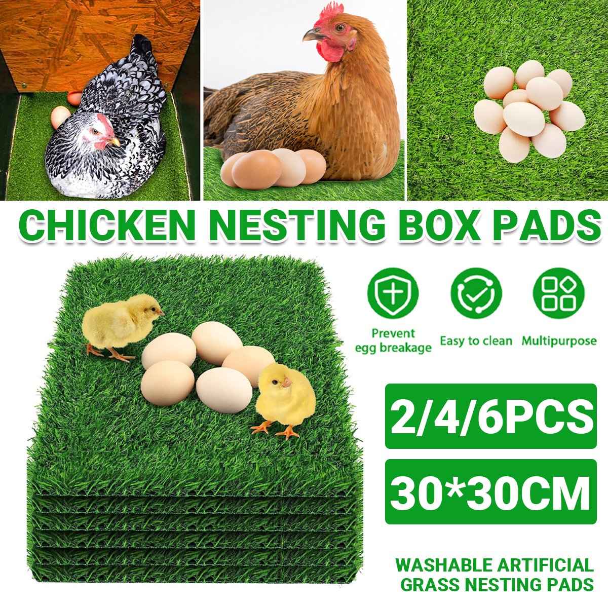 Washable Chicken Nesting Mat