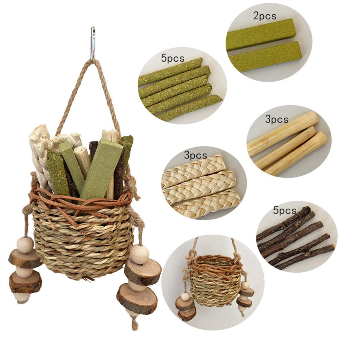 Durable Natural Pet Chew Toy Set