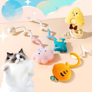 Cat Stick Doll Catnip Toy for Kittens Cat Chew Toy