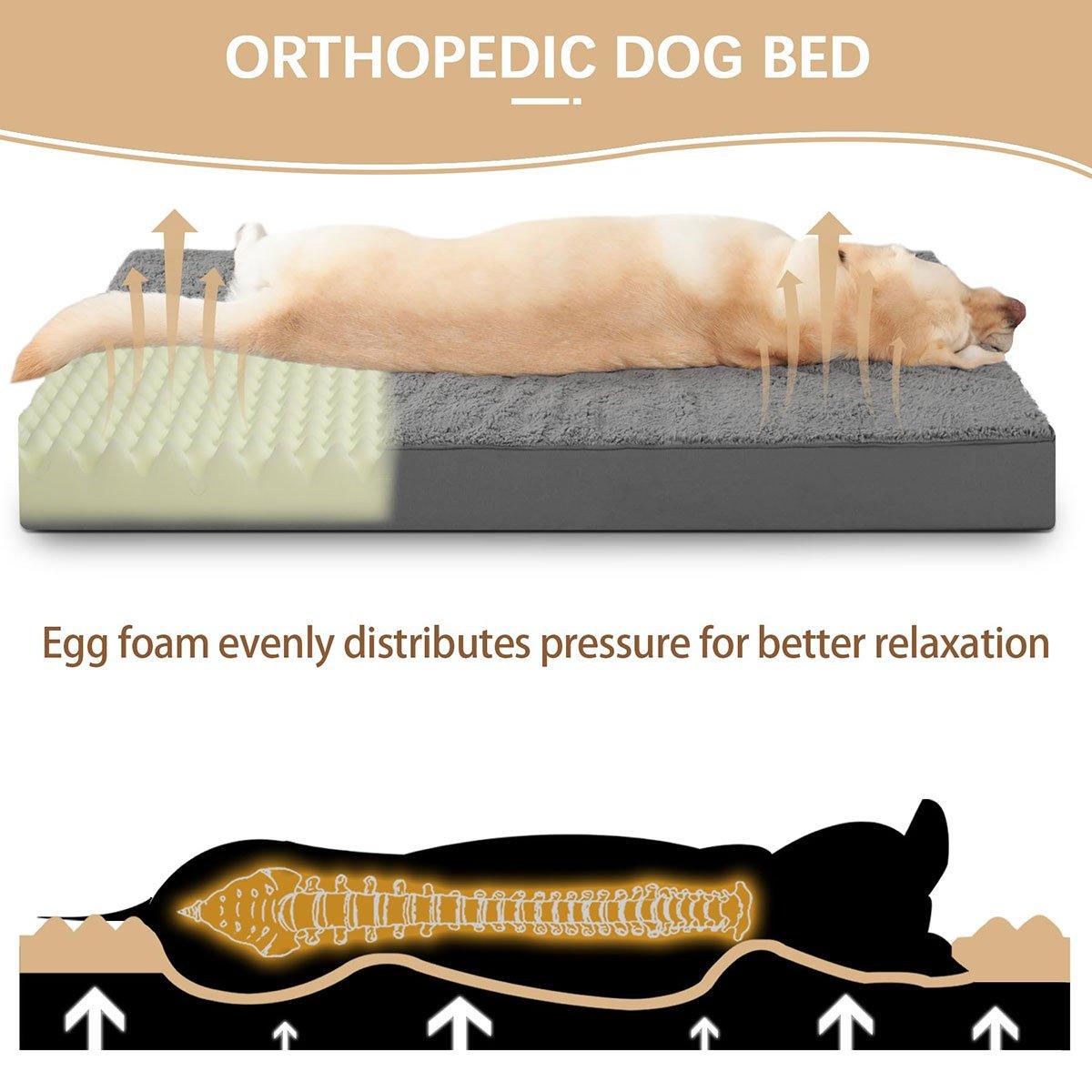 Removable Washable Waterproof Pet Mattress Anti-Bite Cushion Sleeping Dog Mat