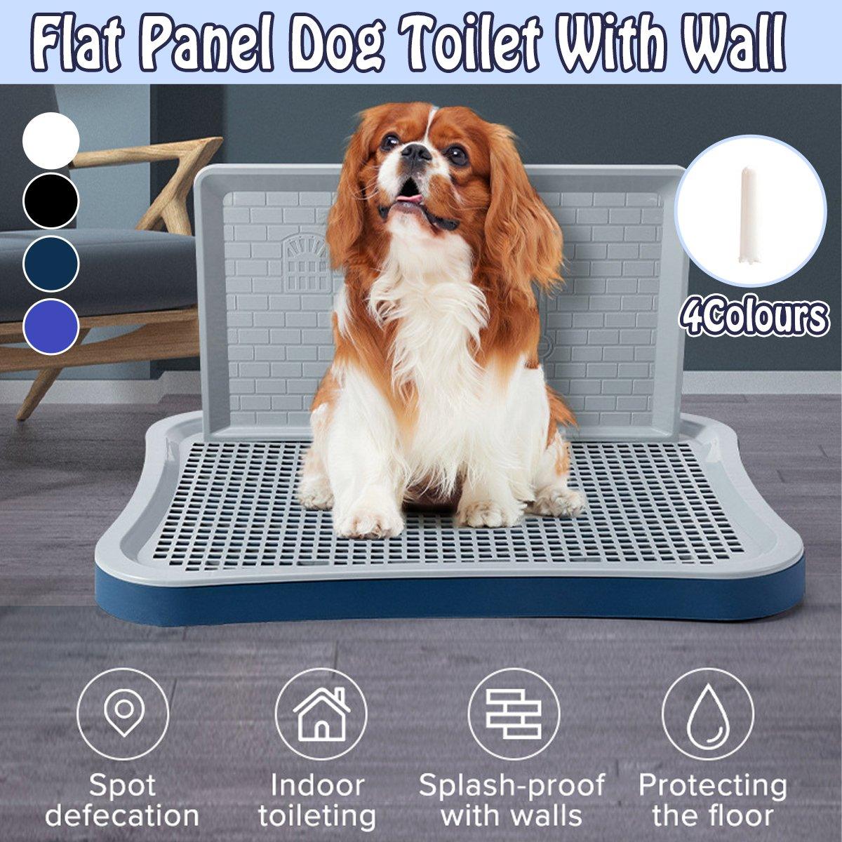 Versatile Indoor Dog Potty with High Wall - Pet Hygiene Solution