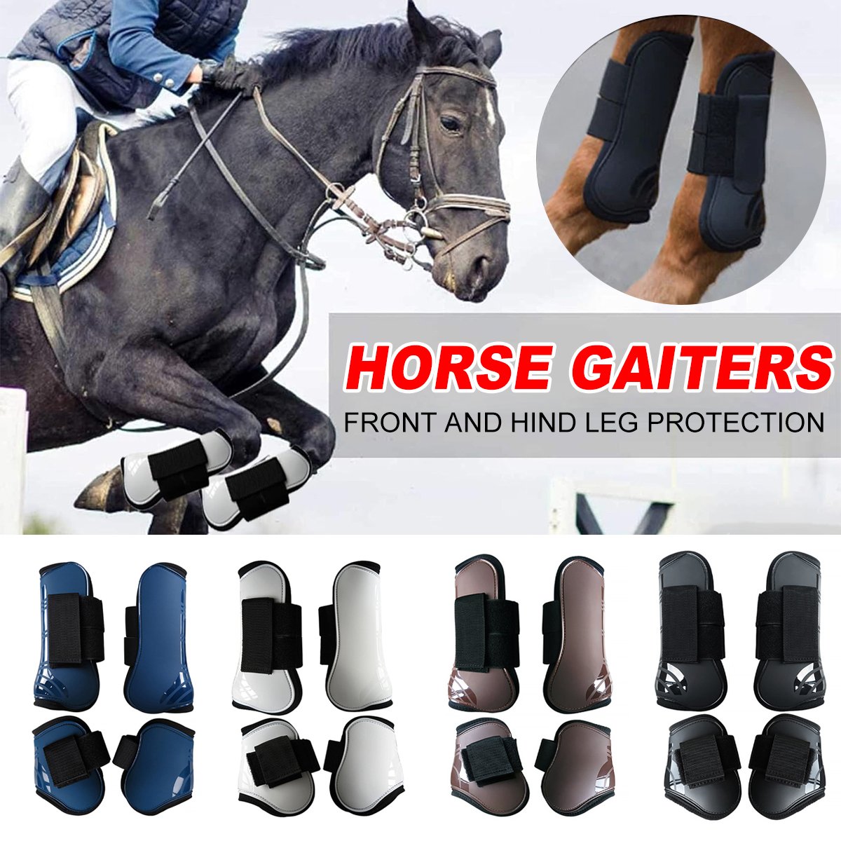 Equestrian Jump Obstacle Horse Legs Horse Legs Protection Horse Joint Velcro