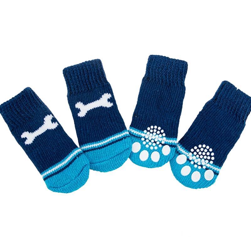 Dog Socks Non-Slip Grip Slip Anti-Skid S M L - Puppy Cat Pet Shoes Slippers