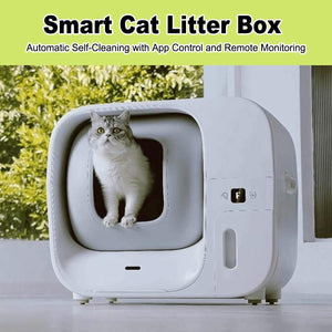 Furbulous Smart Cat Litter Box Automatic Self-Cleaning with App Control and Remote Monitoring