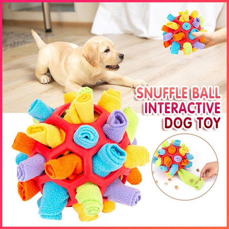 Interactive Dog Ball - Stimulating Toy for Your Canine Companion