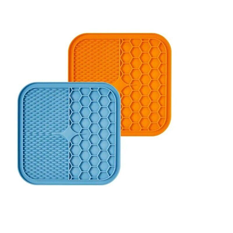 Silicone Pet Feeding Mat Slow Food Pads Dog Licking Pad Dispenser Plate