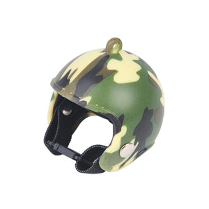 2PCS Mini Pet Chicken Helmet Protective Headgear Set