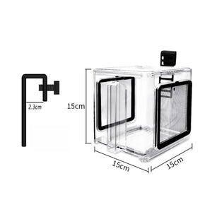 Acrylic Fish Breeding Box Isolation and Fry Protection