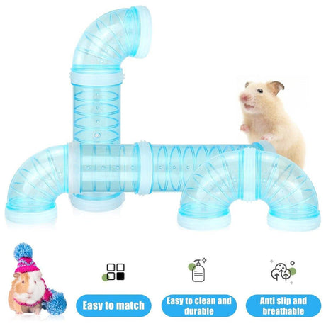 Versatile Hamster Tubes for Exercise