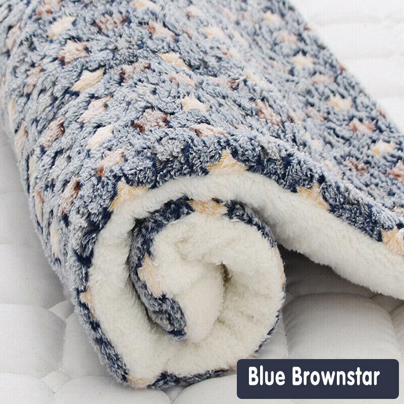 Soft Warm Pet Bed Pad Winter Blanket Mattress for Puppy Cat & Dog Kennel House