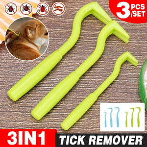 3PCS Pet Tick Removal Tools