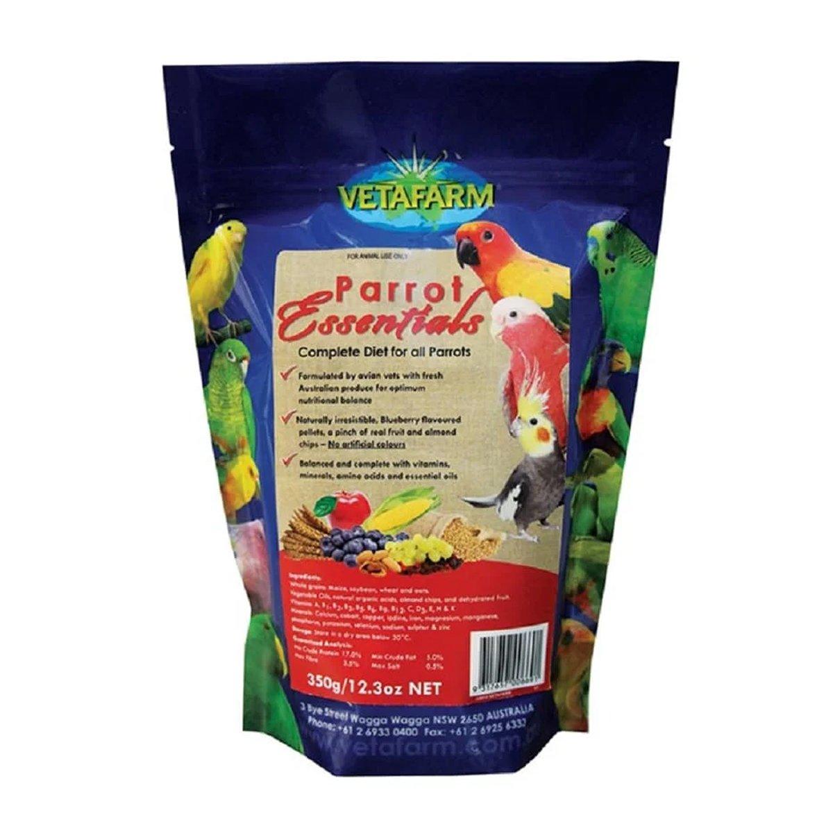 Vetafarm Parrot Essentials 350g/2kg