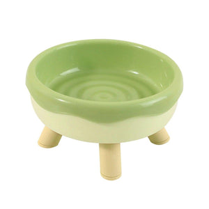 Cat Bowl Donut Cat Food Basin Anti-knock Drinking Bowl