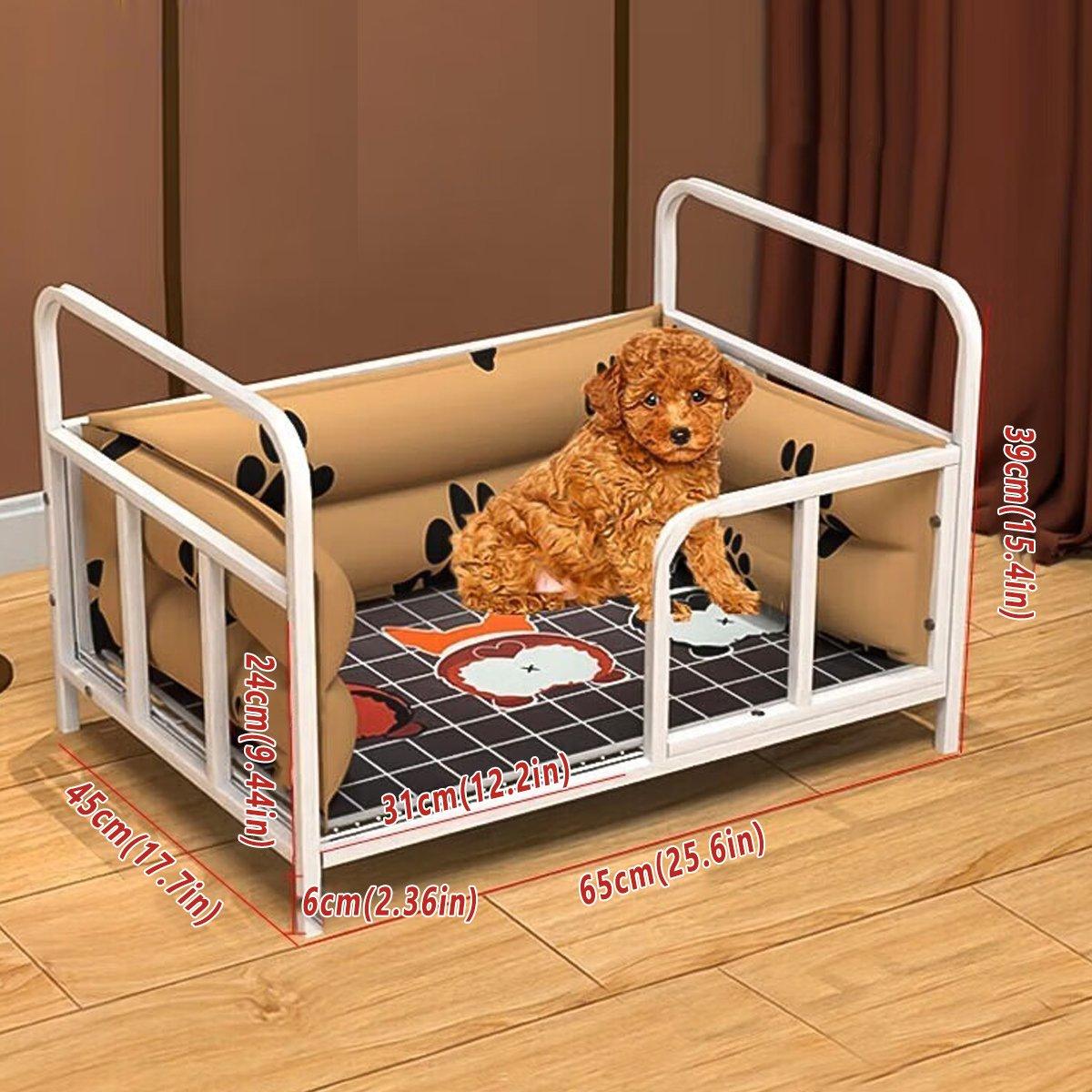 Elevated Dog Bed for All Seasons Moisture-Proof & Breathable Design