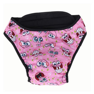 Washable Female Pet Dog Cat Nappy Diaper Physiological Pants Panties Underwear