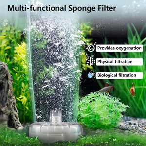 Aquarium Filter Special Mini Small Tank Filter Circle for Freshwater or Marine