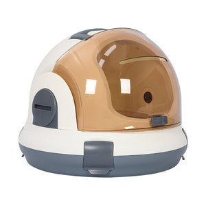 Portable Cat Carrier Space Capsule Large Capacity Aviation Travel Cat Crates