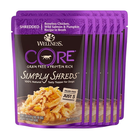 Wellness Core Simply Shreds Chicken & Salmon - Nutritious Dog Food