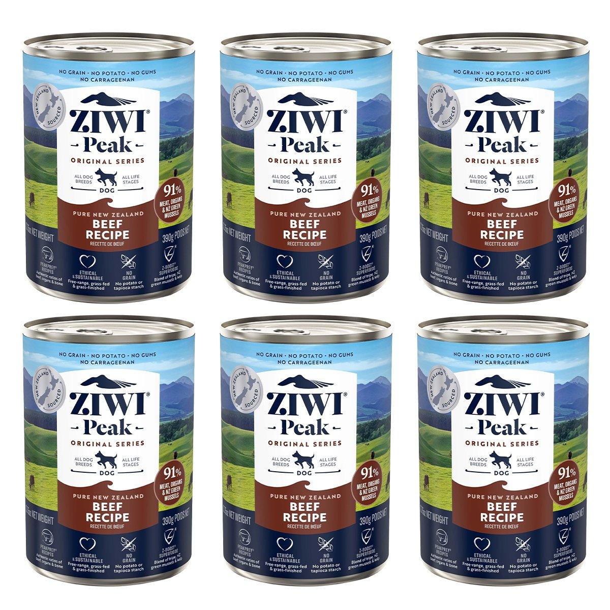 ZIWI Peak Wet Dog Food Beef | Best Wet Dog Food Australia | 170g/390g