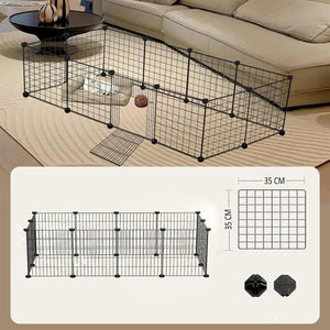 Versatile Metal Wire Yard Fence for Small Animals