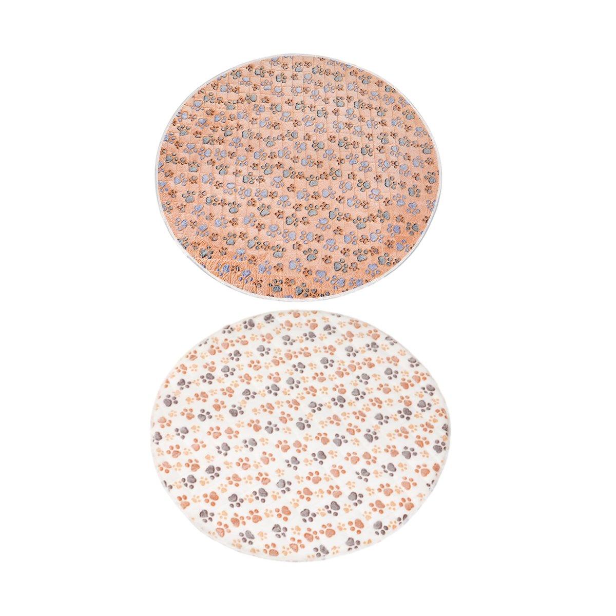 Round Waterproof Dog Pad Breathable & Non-Slip for Pets