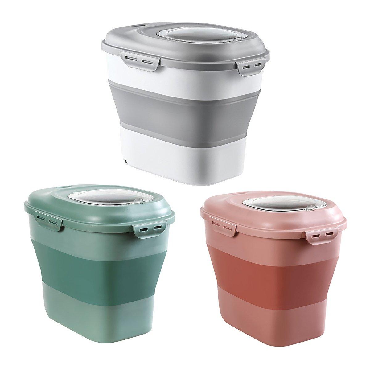 Compact & Versatile Pet Food Storage Container - Keeps Feed Fresh