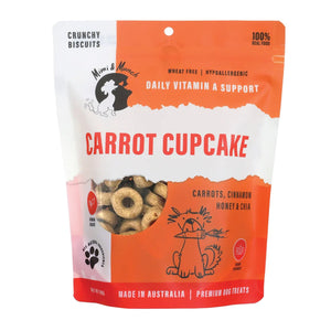 Mimi & Munch Carrot Cupcake Dog Treats 180g