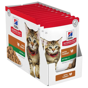 Hill's Science Diet Kitten with Turkey Wet Food 85G*12