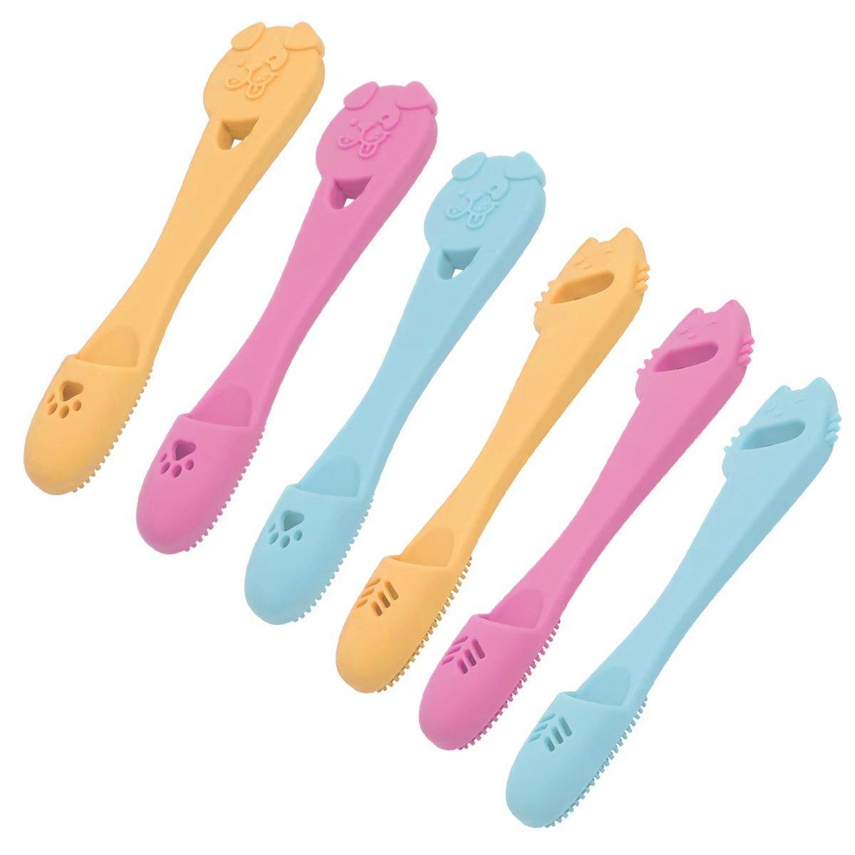 Pet Finger Toothbrush for Dog Cat Puppy Teeth Cleaning Soft Brushing Tool Care